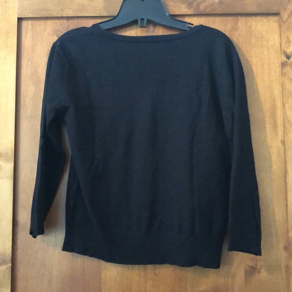 ⭐️2/$30⭐️Beechers brook black sweater - Picture 4 of 4